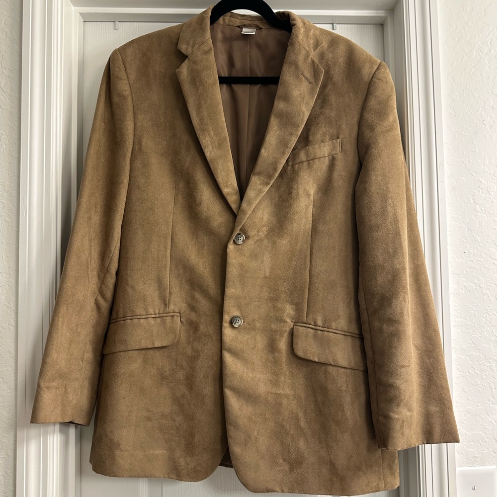 Tan Suede Blazer